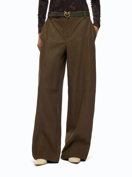 Pinko Stoffhose für Damen in gerader Passform Braun Pinko Stoffhose für Damen in gerader Passform Braun