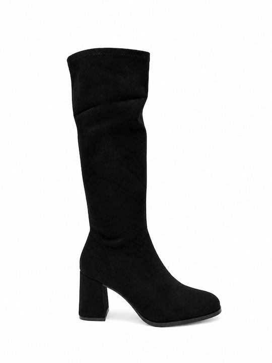 Black Suede Women's Boots