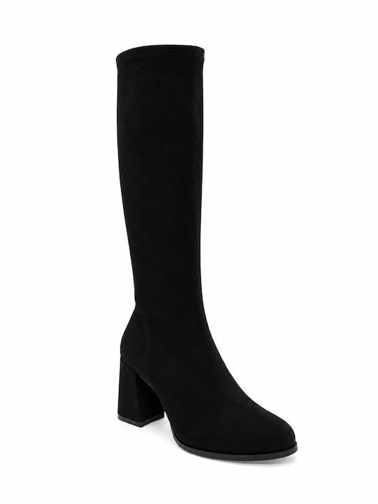 Black Suede Women's Boots