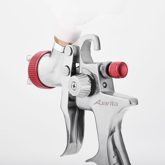 Auarita 887 Luft-Spritzpistole mit oberem Farbbehälter 2,5 mm