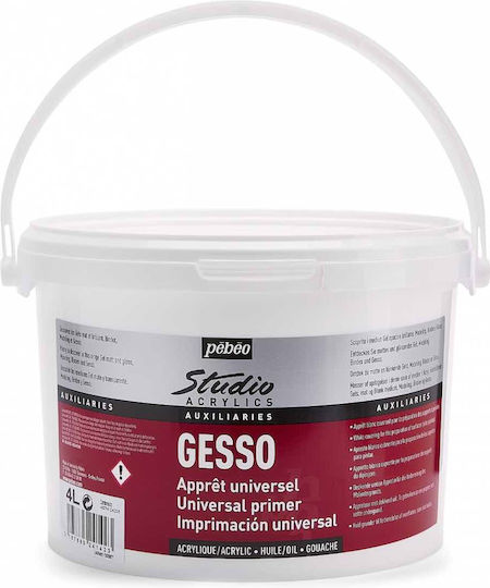 Gesso Λευκό Studio Acrylics Pébéo 250 Ml