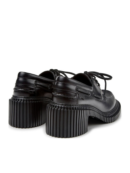 Pix London Δερμάτινες Γόβες Black