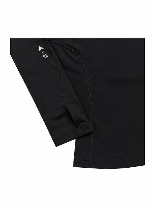 Burton Women's Black Thermal Long-Sleeved Shirt