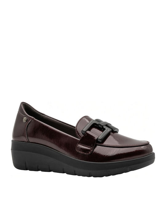 Γυναικεία Loafers σε Μπορντό Χρώμα