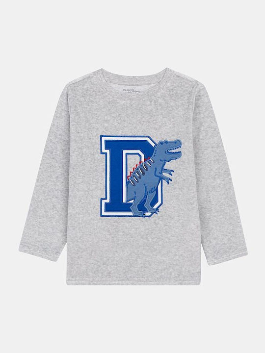 Dpam Grauer Kinderpyjama