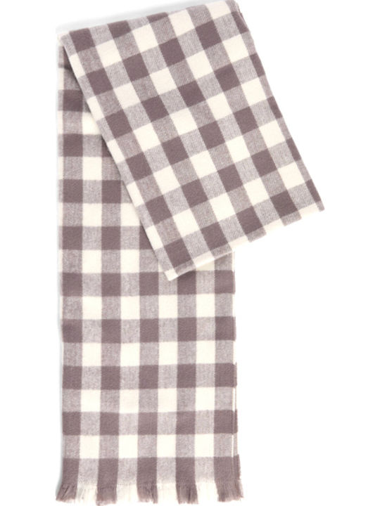 Barbour International Women Beanie & Scarf Kemora Set Ecru Purple Lgs0104-cr31