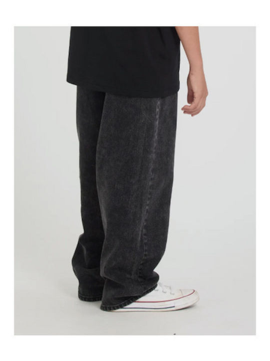 Volcom Freazy Blugi Negri pentru Copii Volcom Freazy Blugi Negri pentru Copii