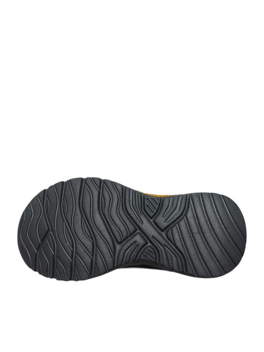 Run 50 Amf Cl Kids Sneakers with Hoop & Loop Closure & Lights Black