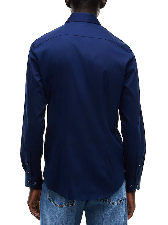 Tommy Hilfiger Slim Fit Blue Denim Shirt