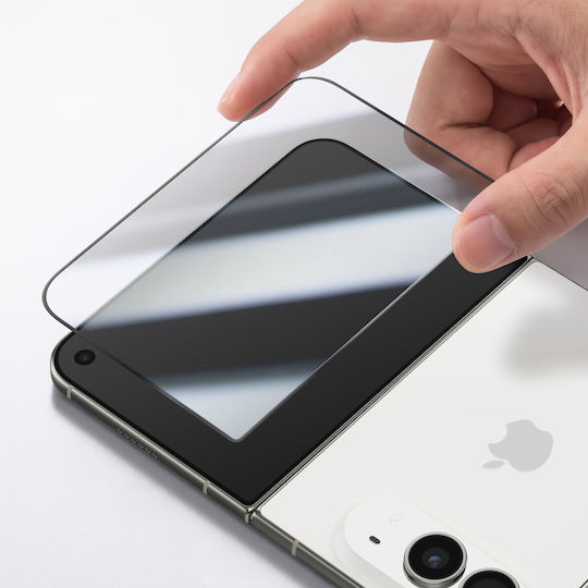 Avizar Folie de Protecție Full Coverage 9h din Sticlă Securizată pentru Ecran iPhone Duo Neagră Transparentă