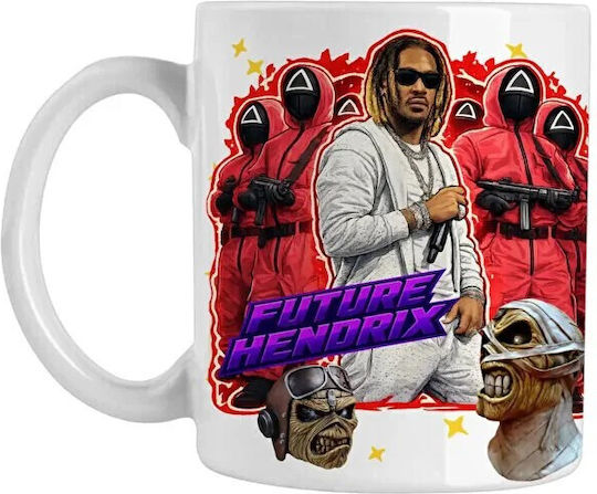 Future Ceramic Mug Brown 330ml (Personalized)