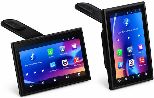 Andowl CMP-8 8-Zoll-Multimedia-Bildschirm für das Auto-Dashboard mit Apple CarPlay / Android Auto