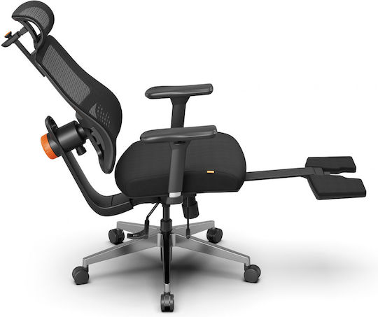 ErgoAction Magic H-bpro Офис Стол с Регулируеми Подлакътници Сив