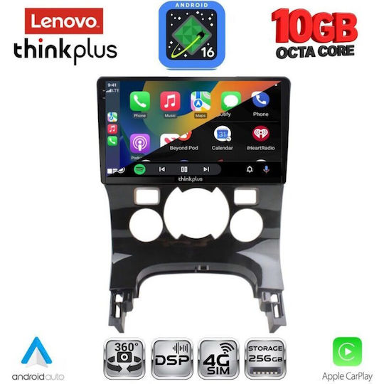 Lenovo Ltm 11515cl_cpa 9-Zoll-Multimedia-Tablet Peugeot 3008 Mod. 2008–2016 Klima