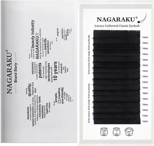 Nagaraku Luxury Collected Eyelash Extensions Curl N