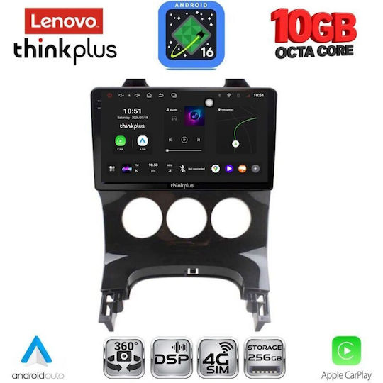Lenovo Ltm 11515ac_cpa 9-Zoll-Multimedia-Tablet Peugeot 3008 Mod. 2008–2016 A/C