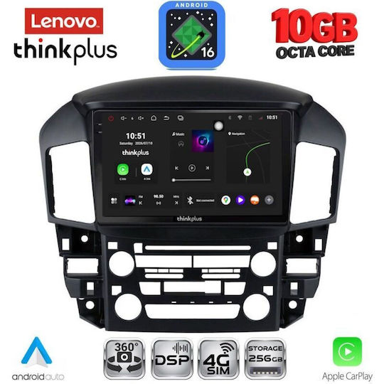 Lenovo Ltm 11344_cpa 9-Zoll-Multimedia-Tablet für Lexus Rx 300, Modell 1998–2003