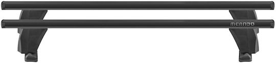 Menabo Complete Set Car Roof Bars Aluminum Delta M 123 Cm Black Ford Fiesta Vii St-line 5 Doors 2017>-2 Pcs 9650 Mb+12500 Mb Mp.fo.12500/mb-dltb-8 Menabo Complete Set Car Roof Bars Aluminum Delta M 123 Cm Black Ford Fiesta Vii St-line 5 Doors 2017>-2 Pcs 9650 Mb+12500 Mb Mp.fo.12500/mb-dltb-8