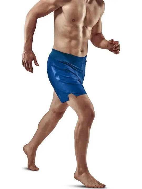 Αθλητική Ανδρική Βερμούδα Relaxed Fit Blue