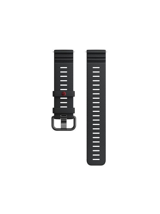 Polar Strap Black (Universal 22mm)
