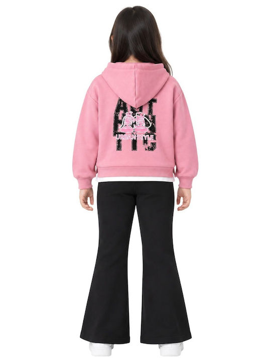 Nek Kids Wear Σετ Φόρμας Ροζ
