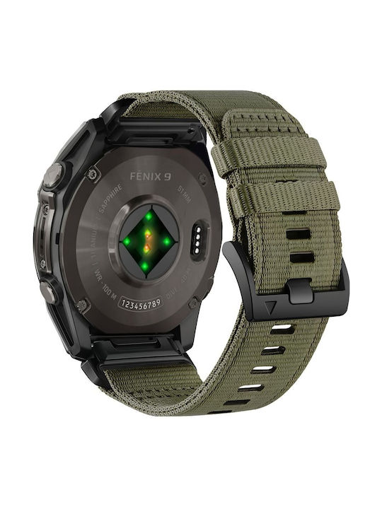 Tech-protect Nylon Classic Garmin Fenix 5x 5x Plus 6x 6x Pro 7x 8 8 Pro 9 9 Pro 47 Mm Military Green 5906302387977 Tech-protect Nylon Classic Garmin Fenix 5x 5x Plus 6x 6x Pro 7x 8 8 Pro 9 9 Pro 47 Mm Military Green 5906302387977