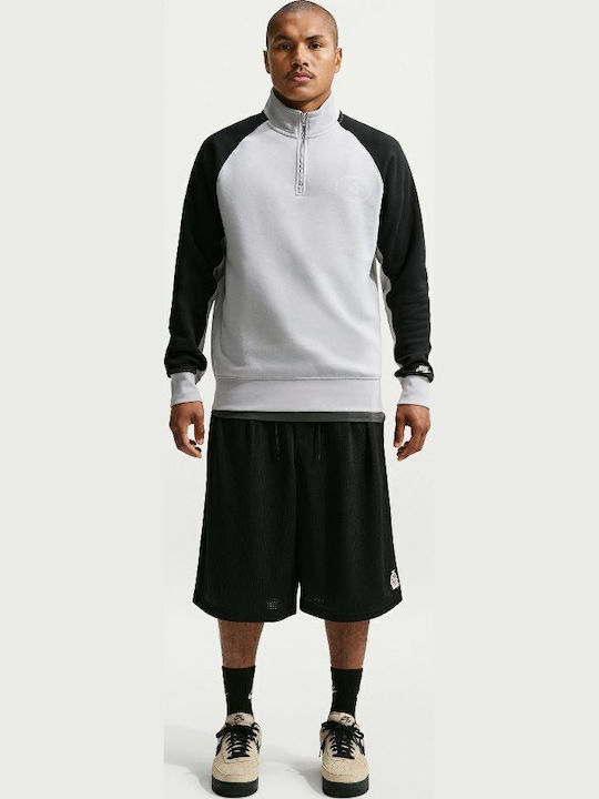 Nike Club Φούτερ Γκρι με Κουκούλα