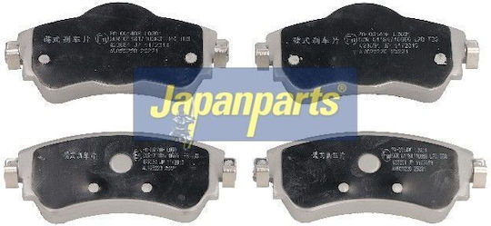 Vordere Bremsbeläge Citroen C4 II B7 HDi 25220|25221 Pa0614af-156