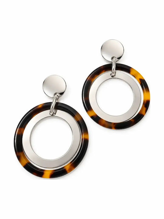 Silver Tortoiseshell Women's Earrings Silverline 0130226777/Tortoiseshell Silver White 0130226777 Silver Tortoiseshell Women's Earrings Silverline 0130226777/Tortoiseshell Silver White 0130226777