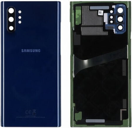 Batterieabdeckung Plus Blau für Samsung Galaxy Note 10+ Plus N975