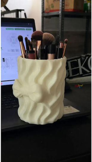 SteweHome Organizator pentru cosmetice Alb 13x10cm