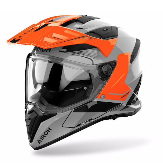Helmet Visor Airoh Bandit Iridium Mirror