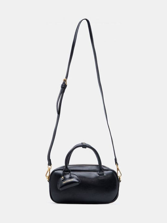 Damen-Barrel-Handtasche Schwarz