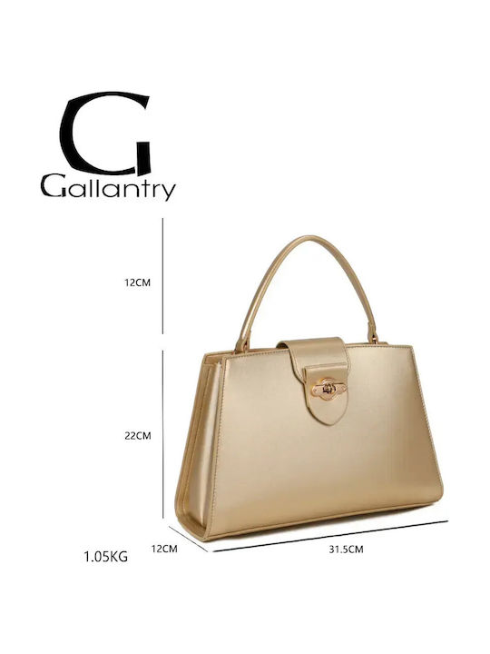 Women's Hand / Shoulder / Crossbody Bag Gold