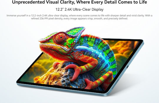 Mega 5 4G 12.2" Tablet (8GB/256GB) Grey
