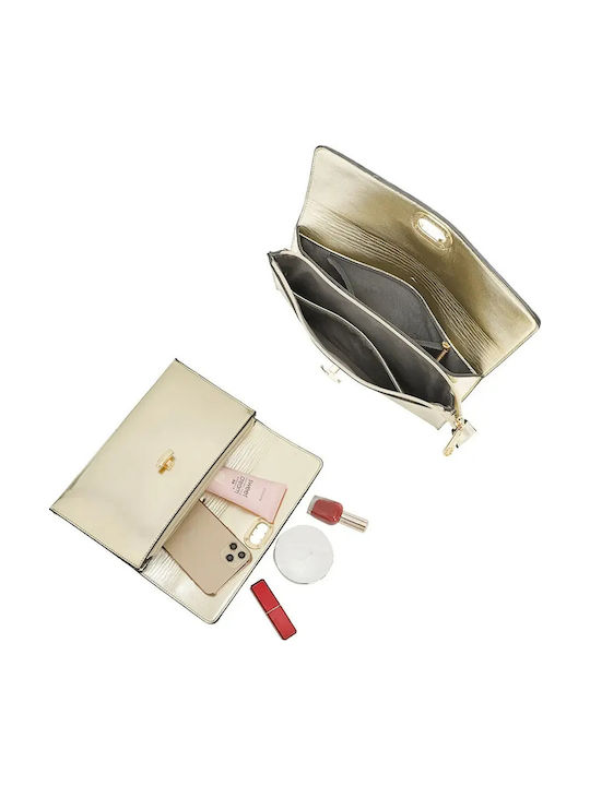Women's Gold Envelope Clutch