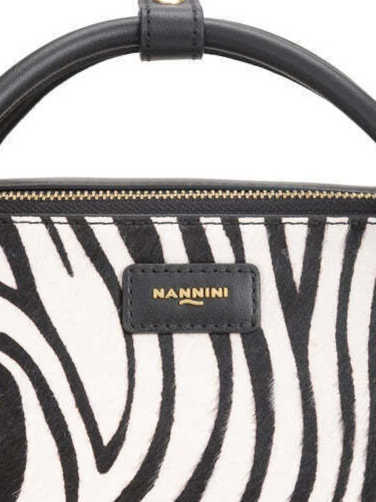 Black Leather Women's Tote Bag