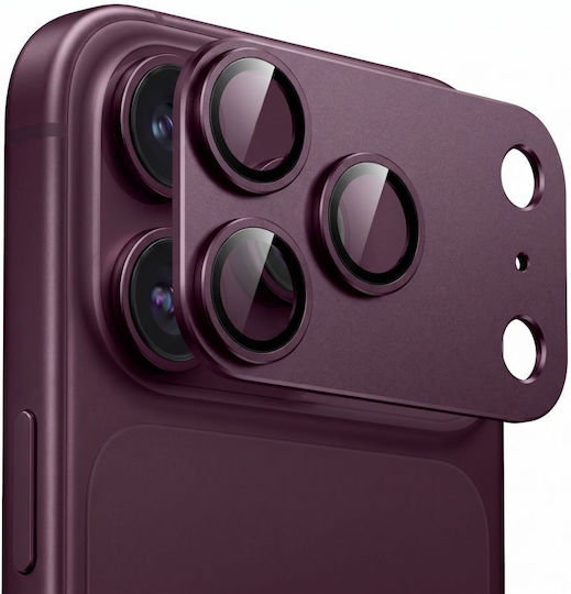 Osłona Aparatu Tech-protect Camfull Fit+ Iphone 18 Pro Max Burgundy 5906302399512