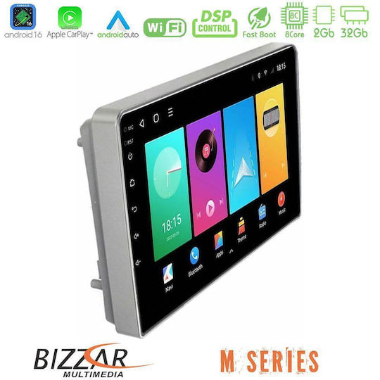 Bizzar Ηχοσύστημα Αυτοκινήτου για Opel Antara / Astra / Corsa / Zafira (Bluetooth/USB/WiFi/GPS/Apple-Carplay/Android-Auto) με Οθόνη Αφής 9"