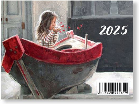 Ydrogeios Monthly Wall-Mounted Diary 2027 7x9.5 cm (Miscellaneous Designs)