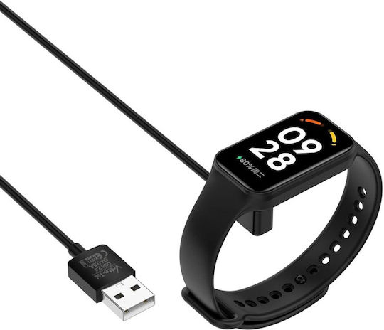 Volte-tel Кабел за зареждане USB-A Xiaomi Redmi Watch 6 / Smart Band 10 Pro 46,5 мм VT851 1 м Черен Volte-tel