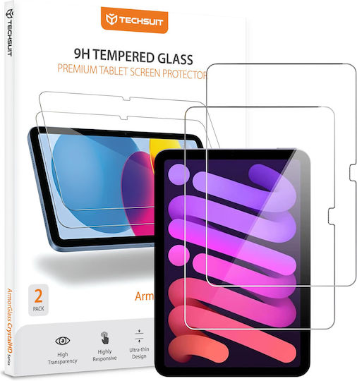 Techsuit Armorglass Crystalhd (2 bucăți) folie de protecție pentru ecran (iPad Mini (2026))