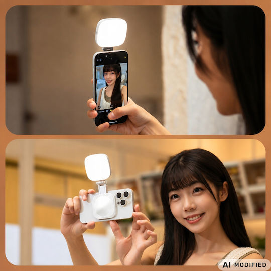 Verk Group Selfie Flash σε Λευκό χρώμα