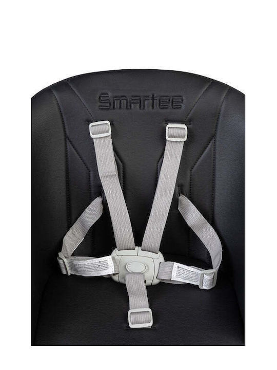 Caretero 3-in-1-Babyhochstuhl mit Höhenverstellung Schwarz
