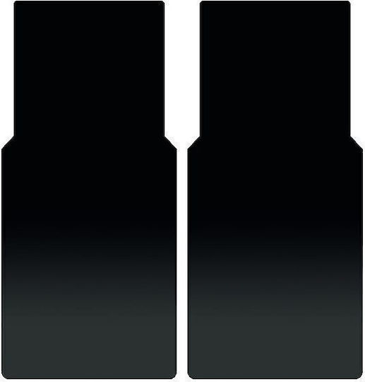 Lampa Vorne und hinten Auto-Schmutzfänger Genehmigtes Schmutzfänger-Paar E1 30x37x50x65cm Schwarz 2Stück