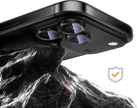 Avizar Kameraschutz iPhone 18 Pro Max Aus Gehärtetem Glas Mit Titanrahmen Schwarz