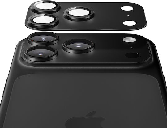 Avizar Kameraschutz iPhone 18 Pro Max Aus Gehärtetem Glas Mit Titanrahmen Schwarz