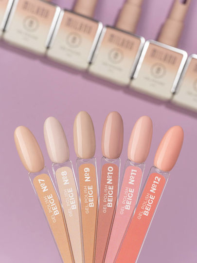 Gel Nail Polish Beige 10ml