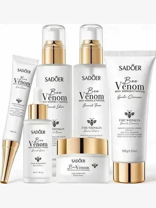 Bee Venom Set Σετ Περιποίησης για Ενυδάτωση & Καθαρισμό Προσώπου Sadoer Bee Venom Set, 6 pieces Bee Venom Set Σετ Περιποίησης για Ενυδάτωση & Καθαρισμό Προσώπου Sadoer Bee Venom Set, 6 pieces