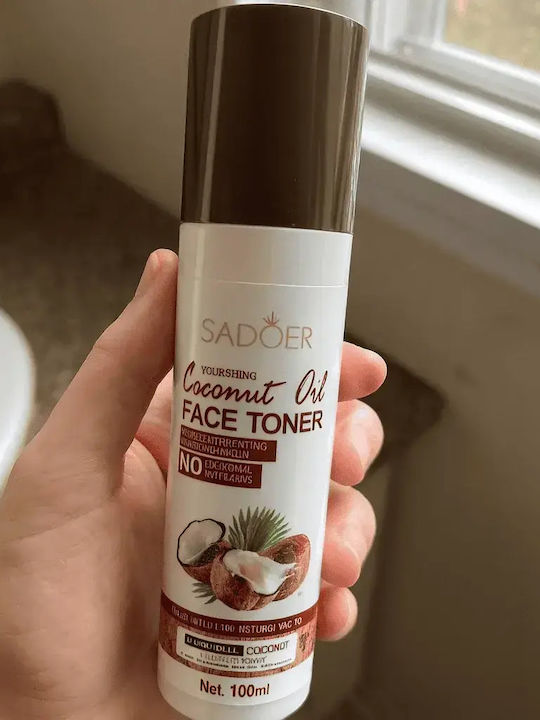 Set pentru Îngrijirea Feței Toner + Cremă cu Ulei de Cocos